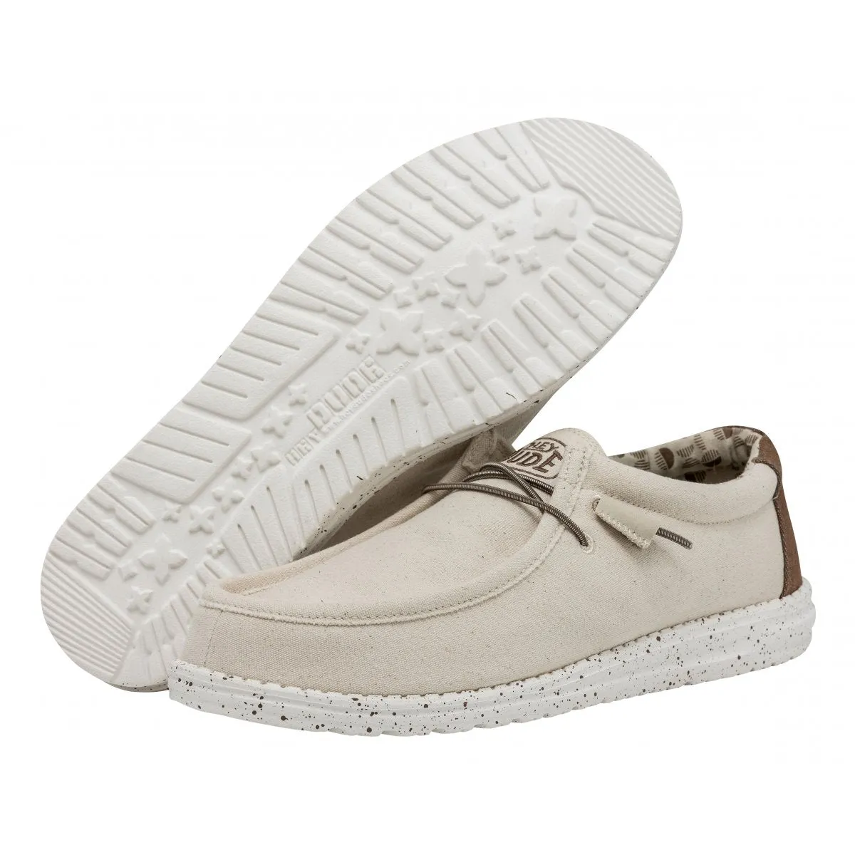 Scarpe uomo Wally Stretch Canvas Ivory