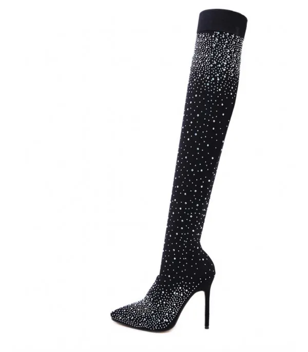 Strass sparkly socksboot