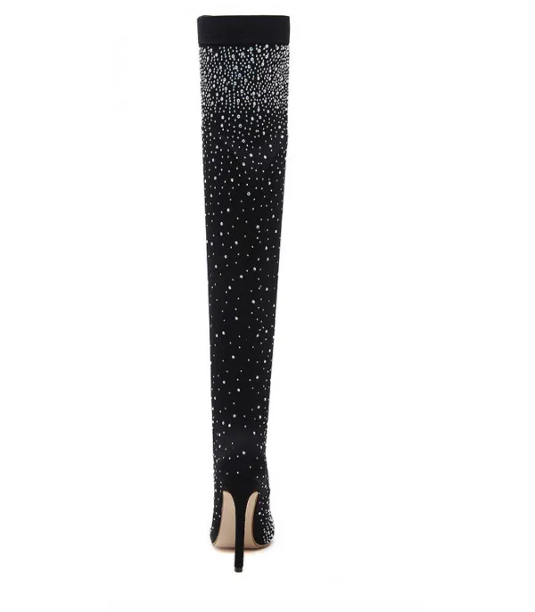 Strass sparkly socksboot