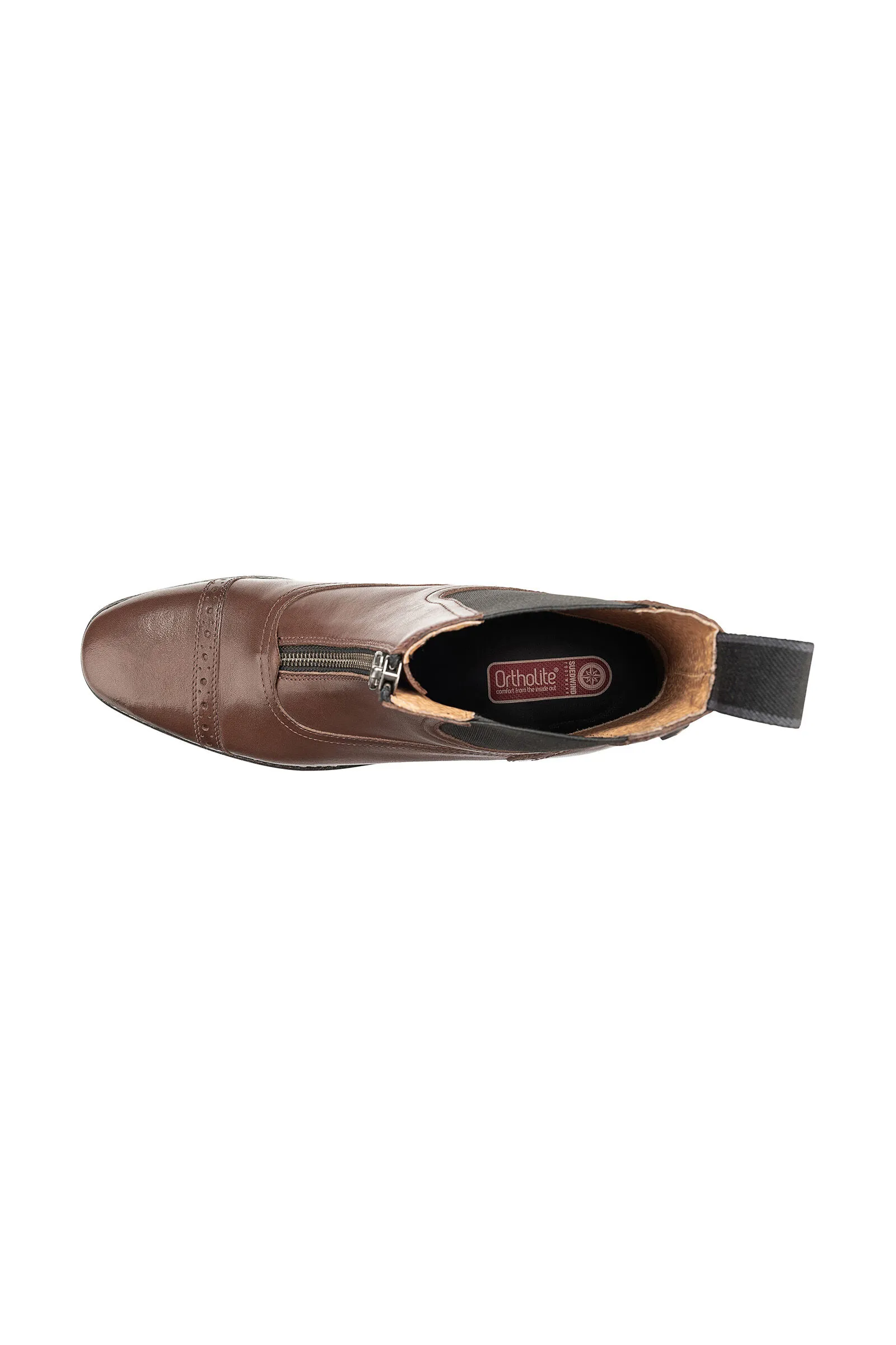 Suedwind Footwear Florentina Stivaletti Jodhpur in pizzo con zip sul davanti