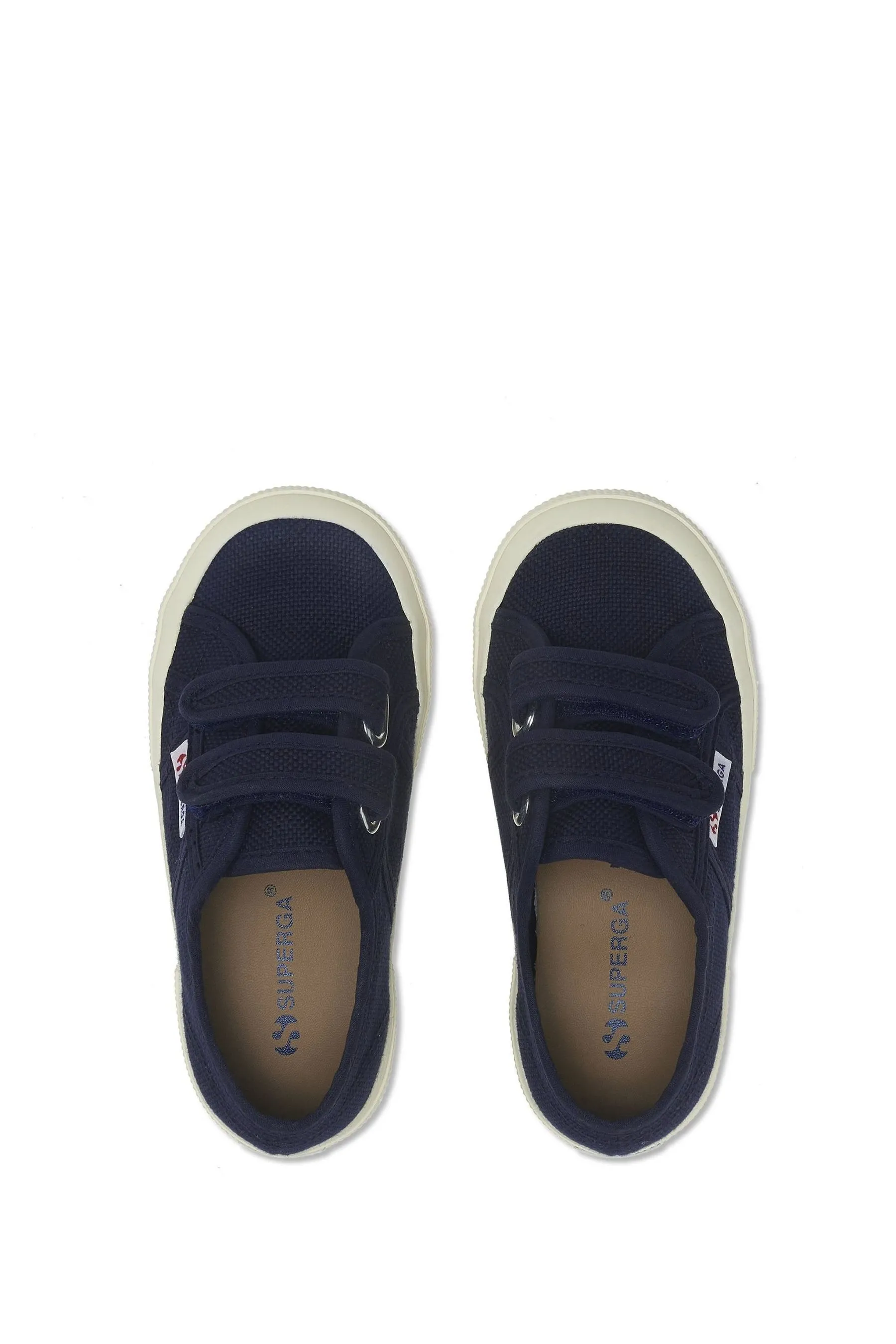 Superga Kids 2750 Strap Canvas Trainers    