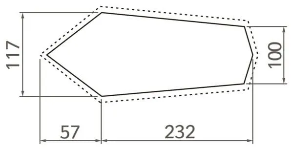 Tappetino Vaude FP Hogan SUL 2P Grigio