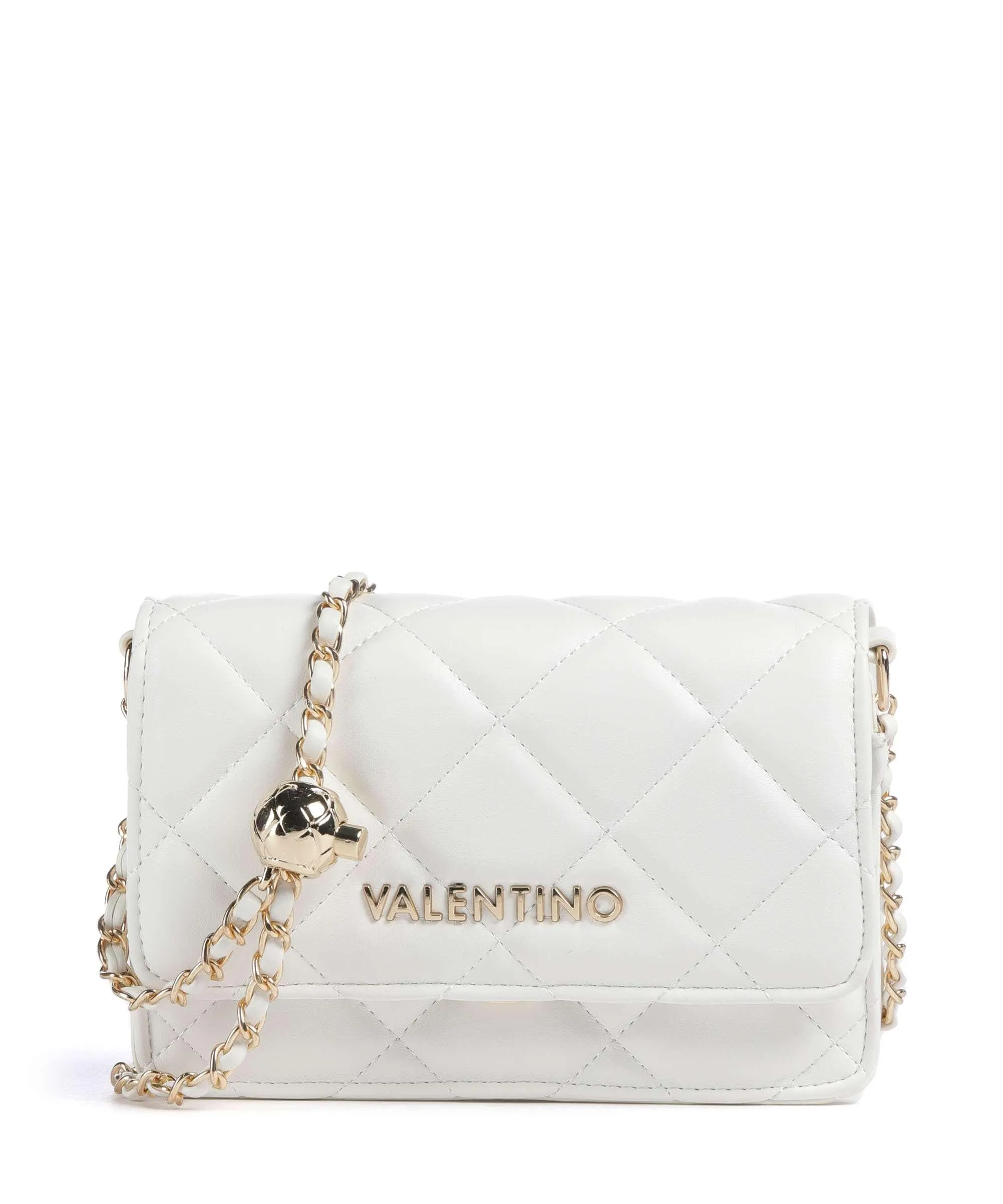  Valentino Bags Ocarina Borsa a tracolla poliuretano bianco  