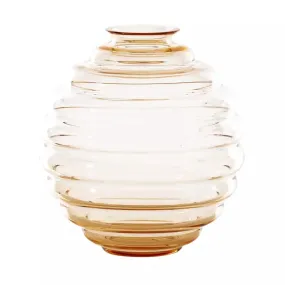 Vaso Venini Deco Trasparente Pesca Grande 29 cm 707.10