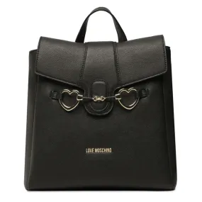 Zaino Donna LOVE MOSCHINO linea Big Heartbit colore Nero